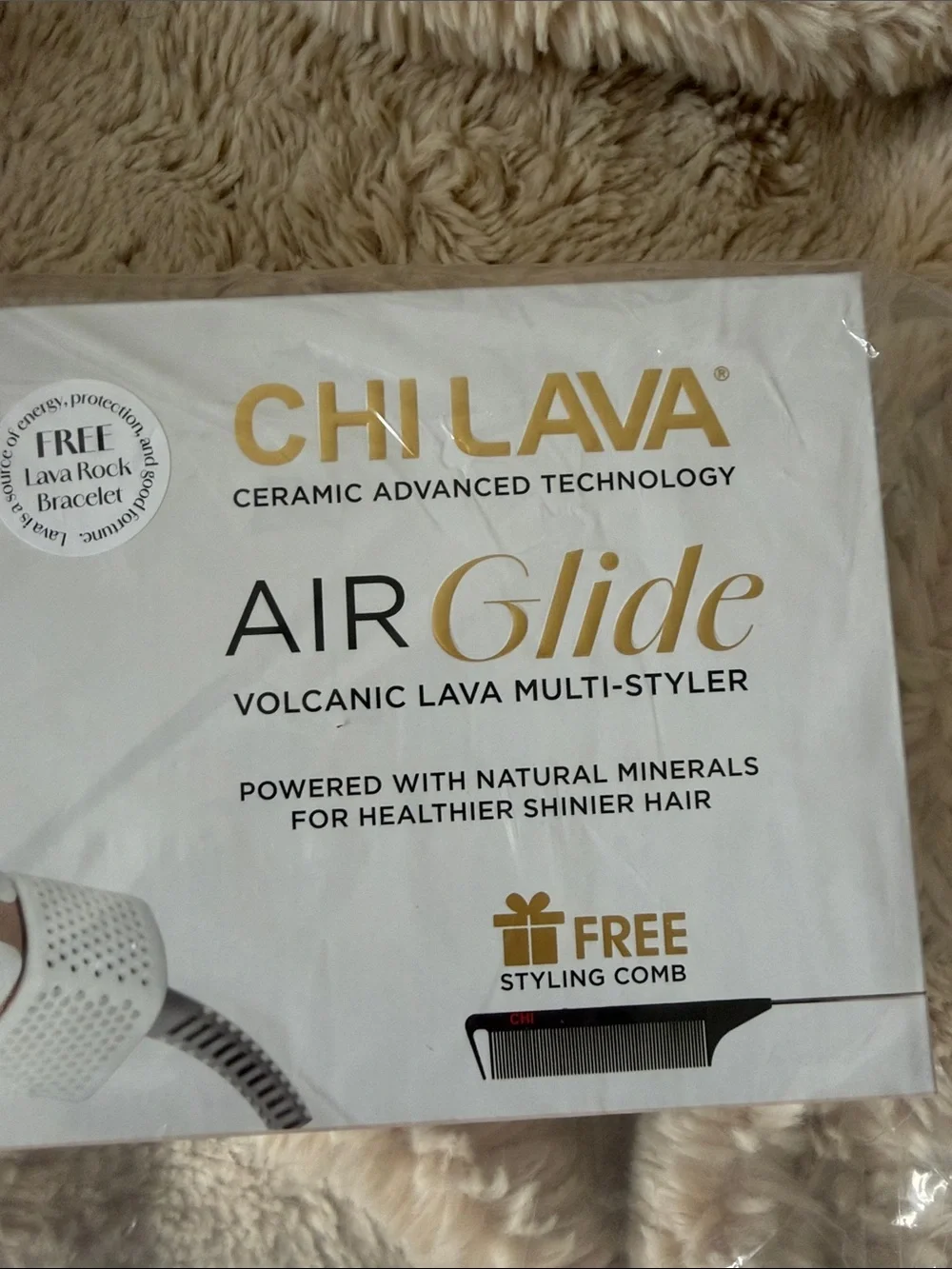 NEW In Box CHI LAVA AirGlide $230 Value